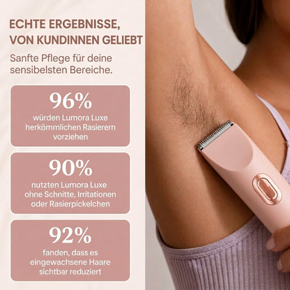 der LUMORA™ 2in1 Rasierer